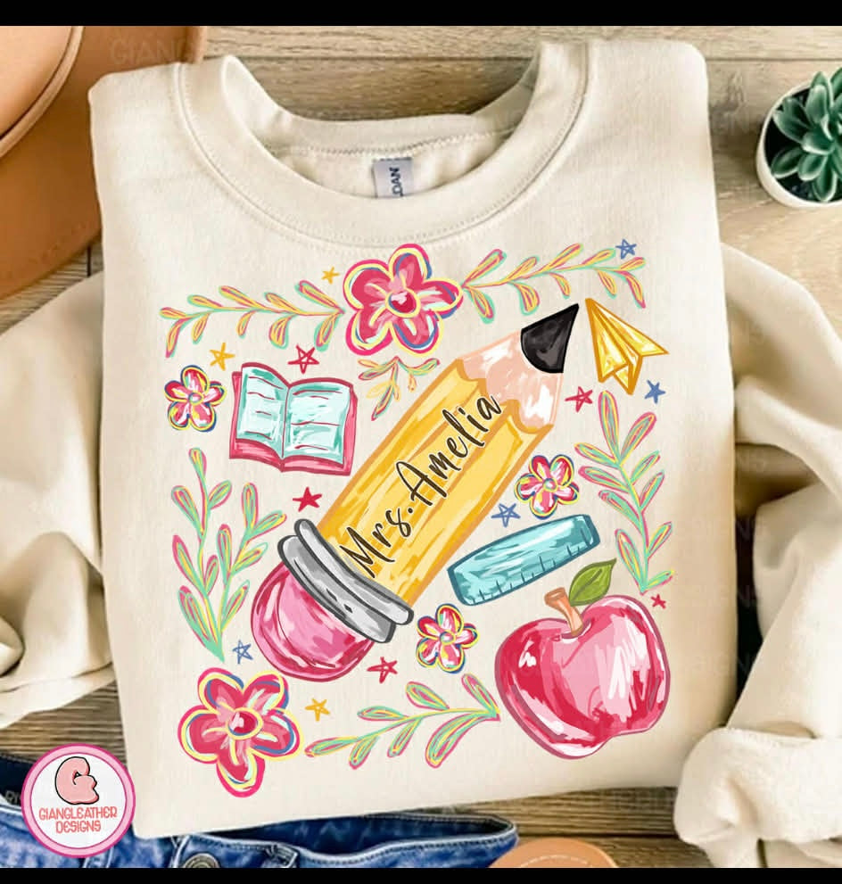 Custom Teacher T-Shirt