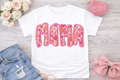 Floral lace Mama T-Shirt