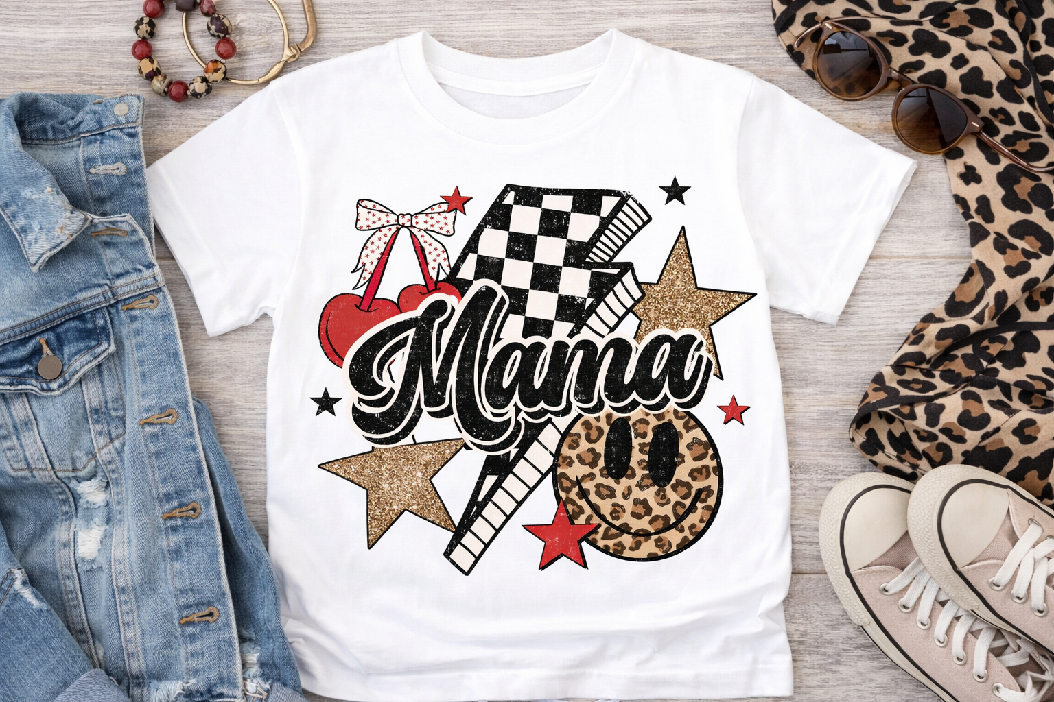 Mama Checkered