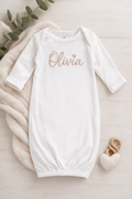 Custom Embroidered Gown