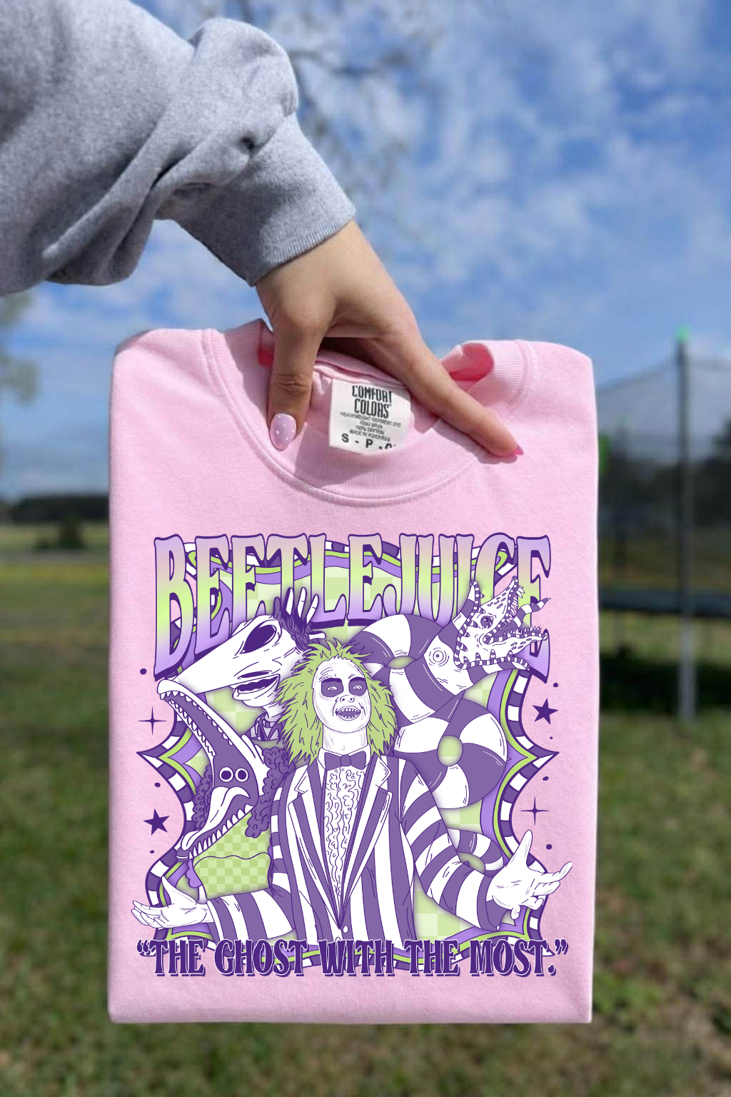 Beetlejuice Purple T-Shirt